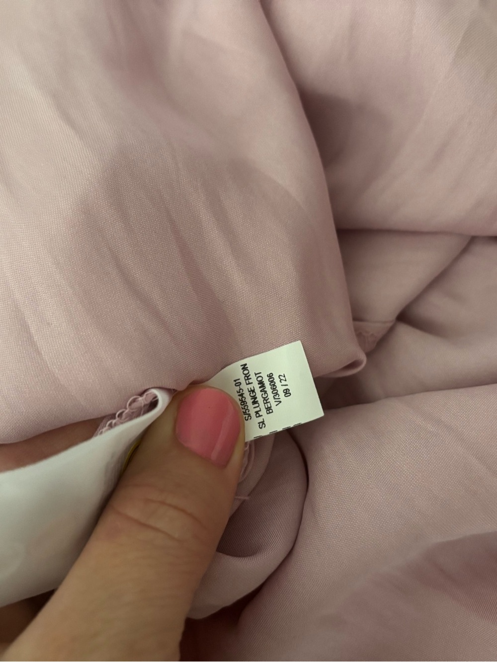 Old Navy Pink Satin Slip Midi Dress Small Petite - Picture 11 of 13